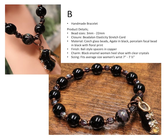 Handmade Beaded Single Bracelets - image 3