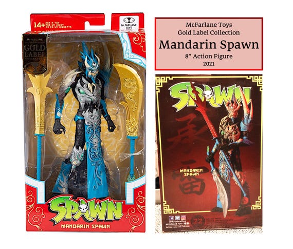 Mcfarlane Toys Gold Label Collection Mandarin Spawn 8” Action