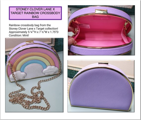 Stoney Clover Lane x Target Rainbow Crossbody Handbag