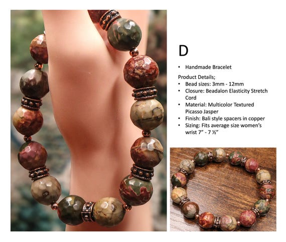 Handmade Beaded Single Bracelets - image 5