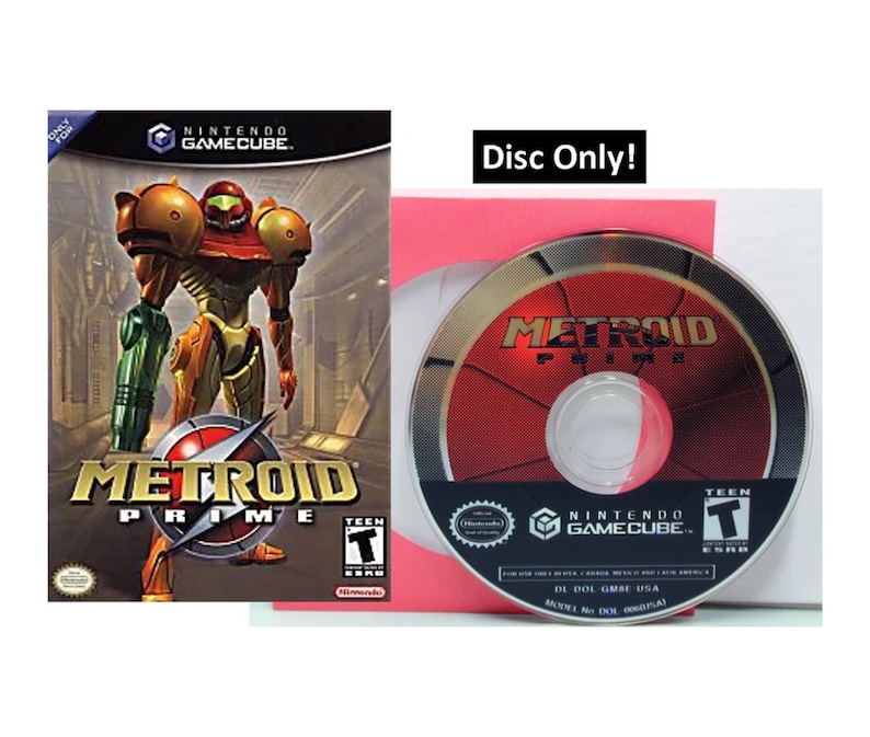 Red Gamecube Disc Nintendo Gamecube Games: Sonic, Spiderman, Namco (disc Only) - Etsy