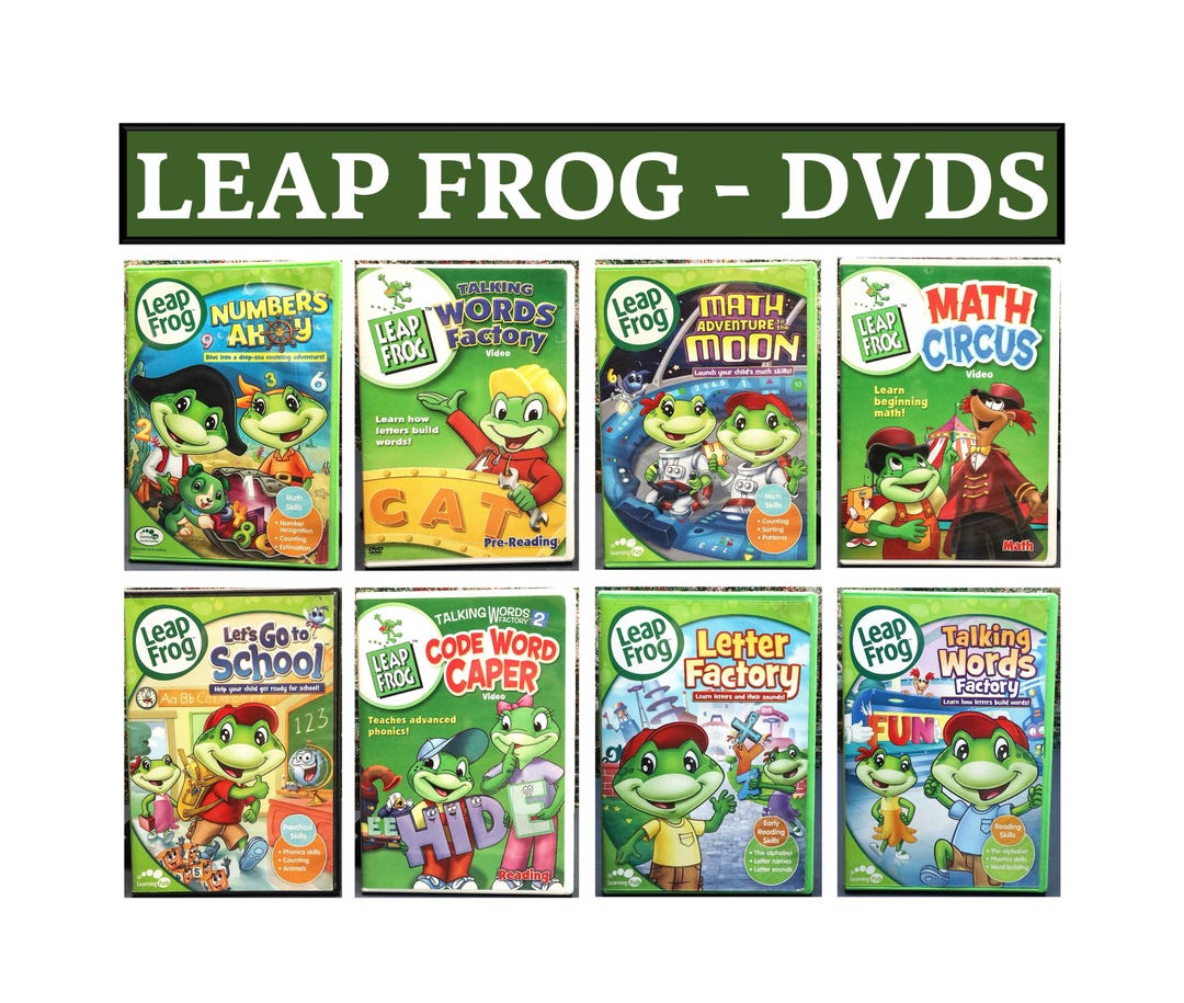 LeapFrog DVD 10枚 楽天市場】Leapfrog LEARNwithLEAP 10-Dvd Mega Pack リープ
