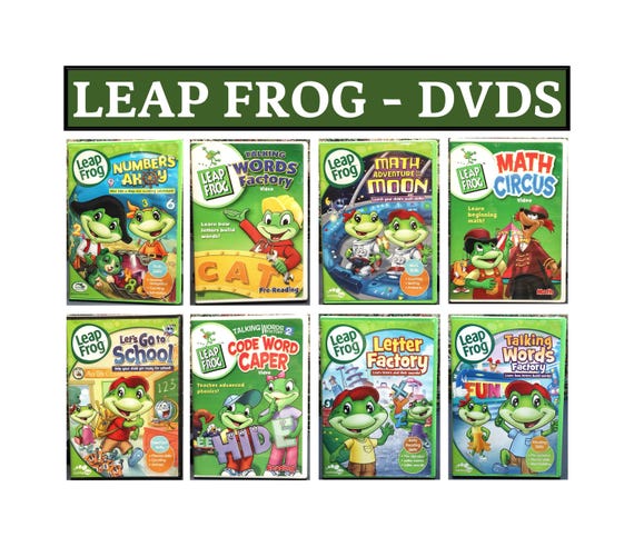 Leap Frog 12 DVD セット売り Leap Frog 12 DVD セット売り Leap Frog 12 DVD セット売り