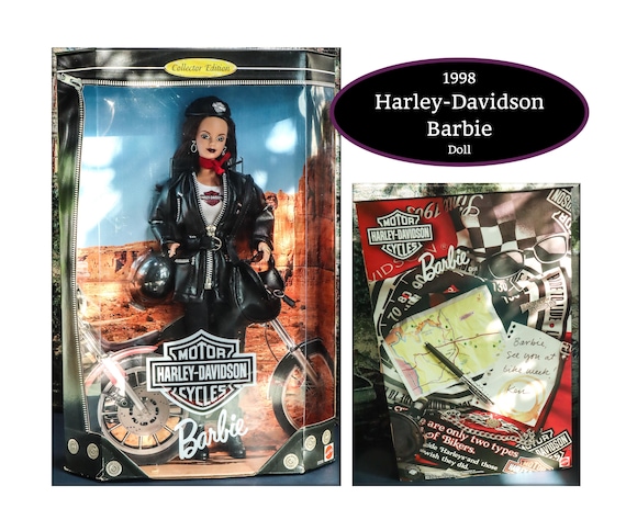 1998 Harley-davidson Barbie Doll - Etsy
