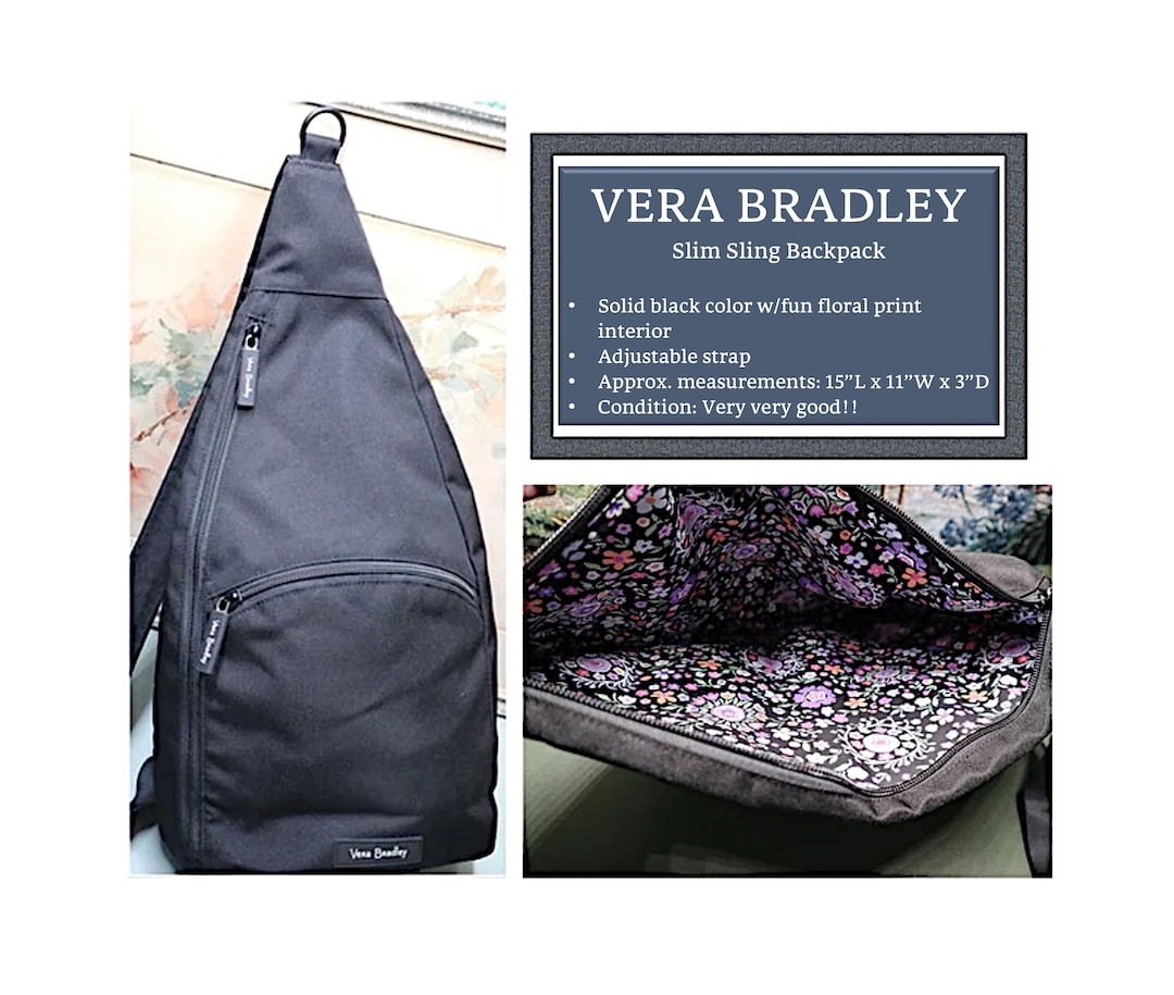 Vera Bradley Backpack Mini Sling Bag NWOT s-l400.jpg main image 4
