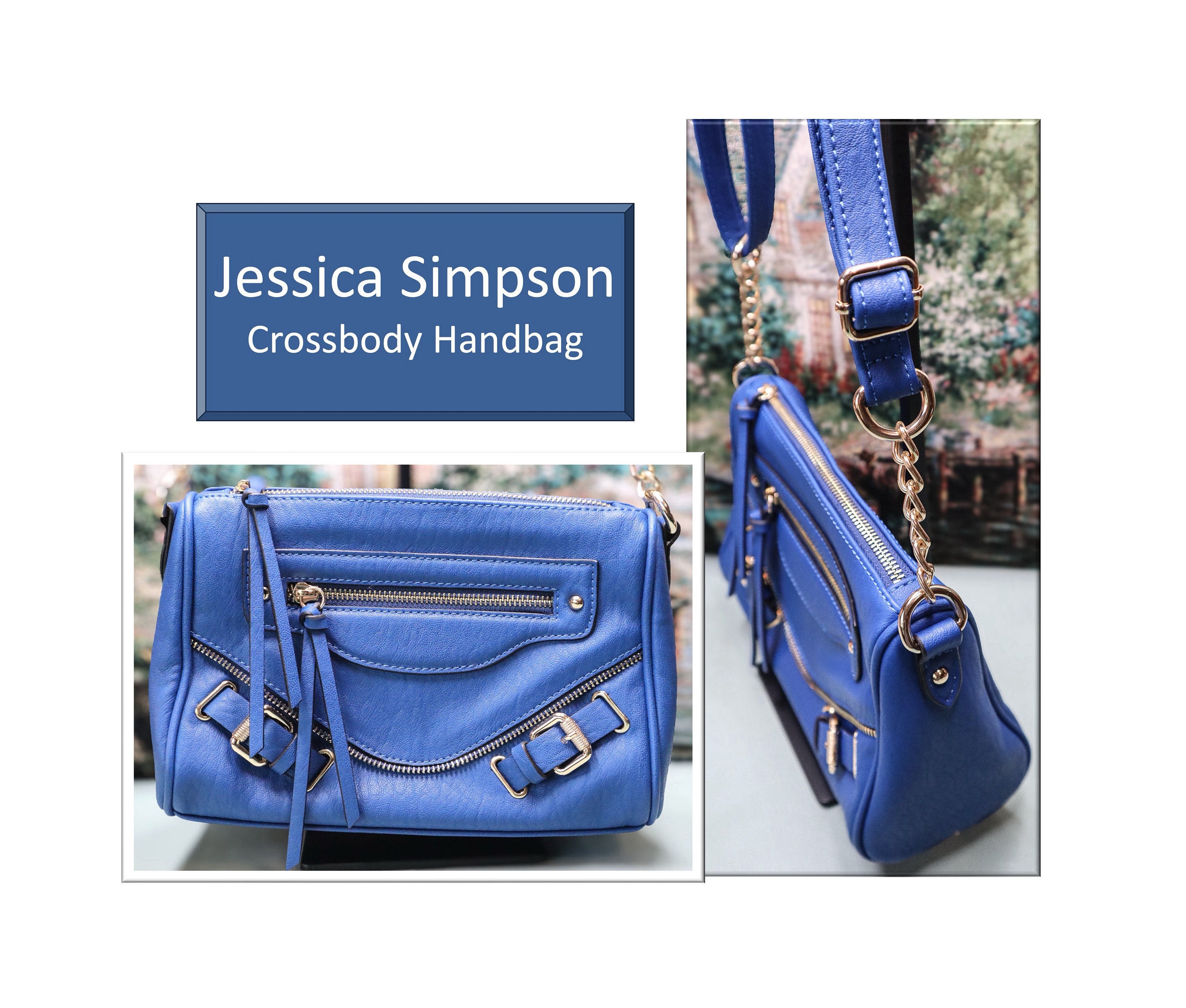 Jessica Simpson Kai Crossbody in Blue | Lyst