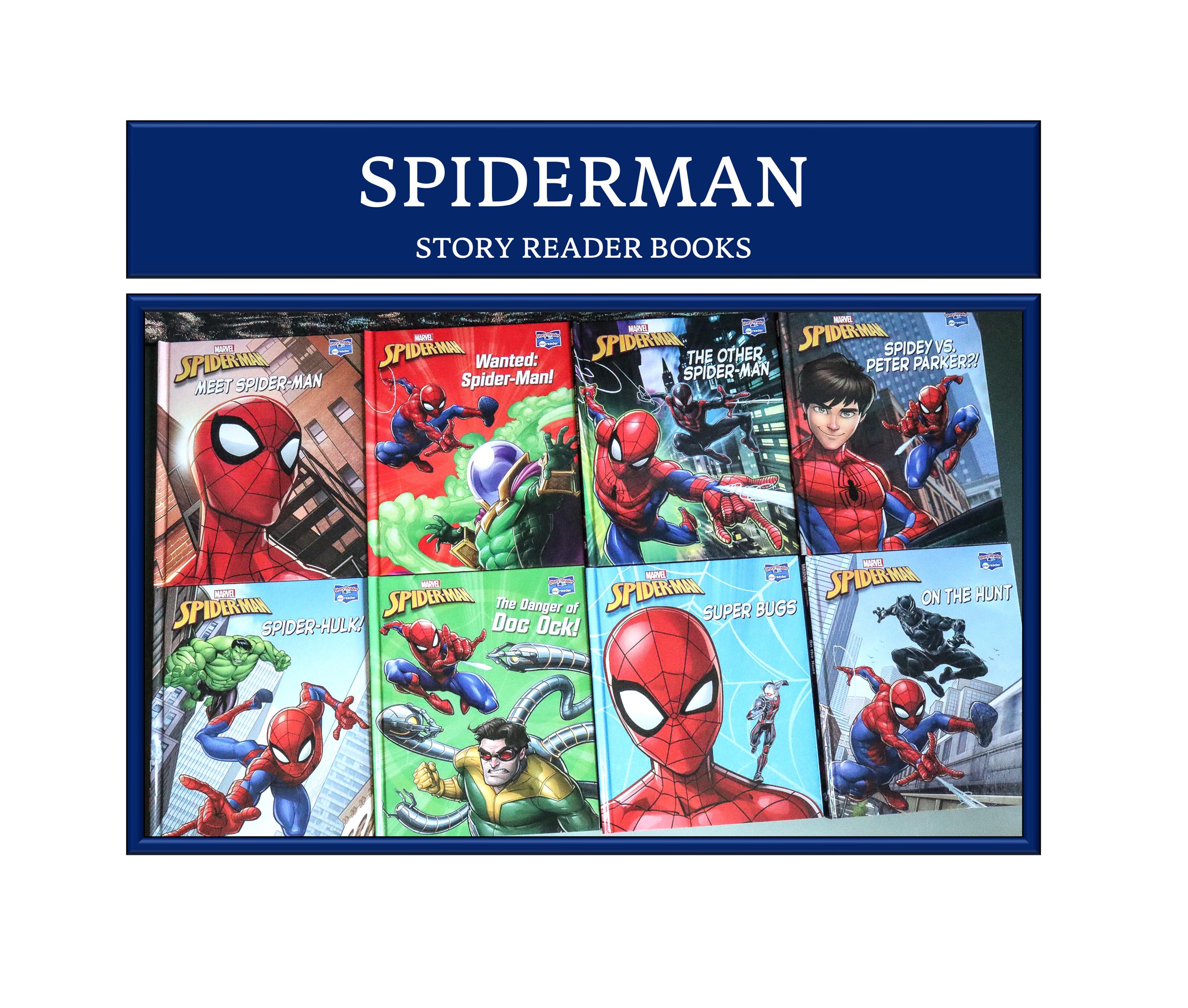 Story Reader Me Reader- Spiderman/hardcover - Etsy