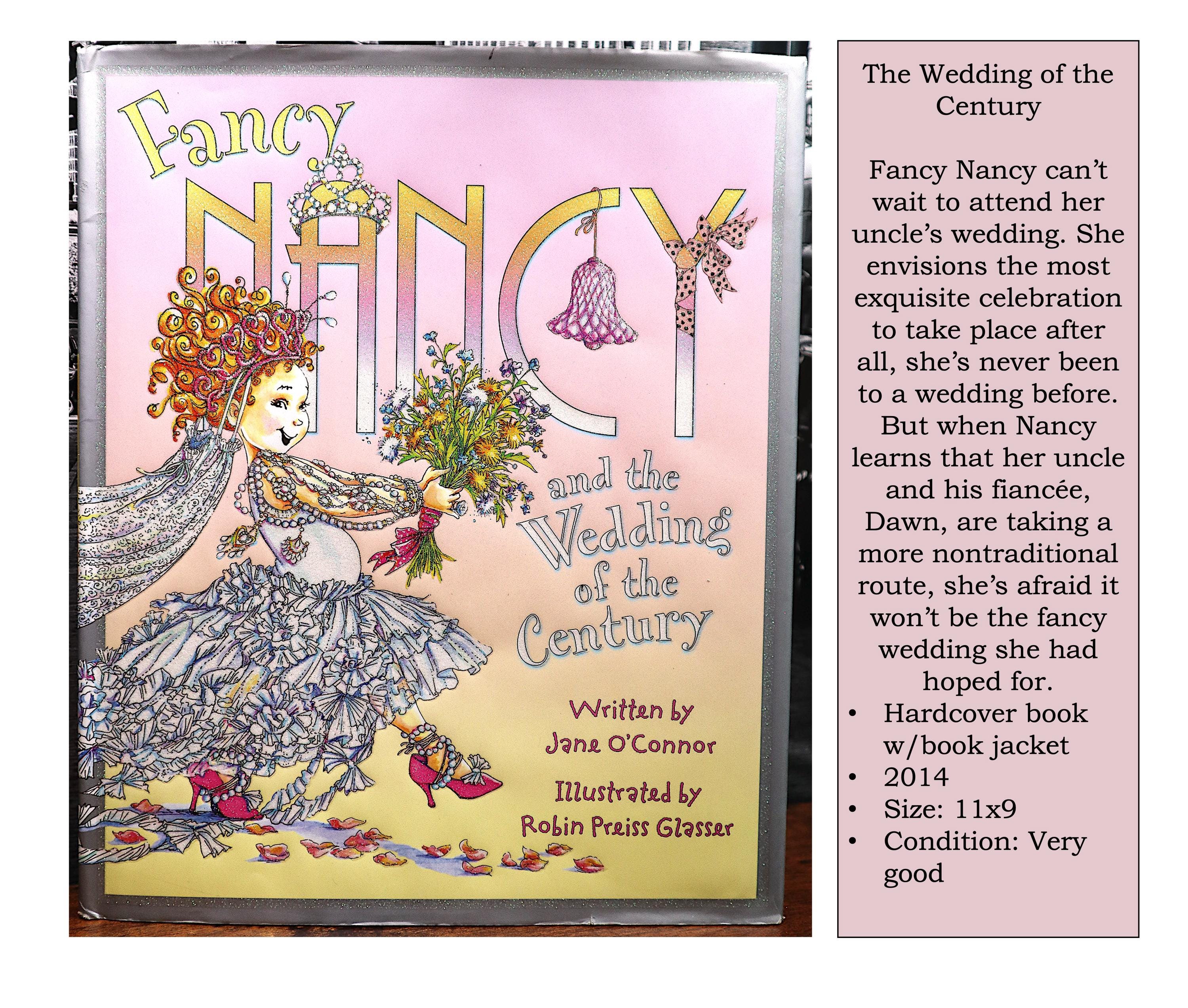Fancy Nancy by Jane O'connor - Hardcover Books - Etsy