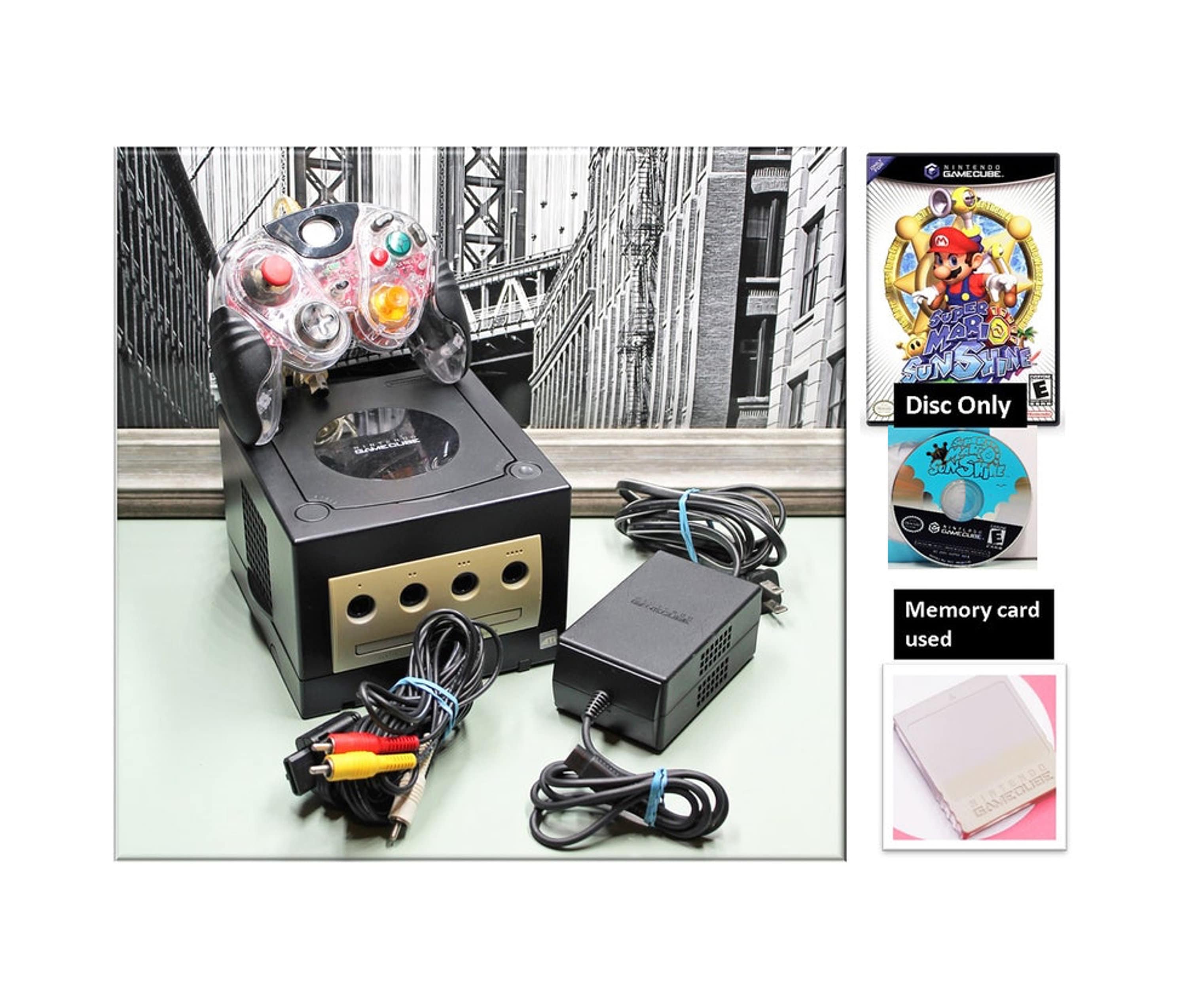 Original Black Nintendo Gamecube System Bundle/1 Controller Original Black Nintendo Gamecube System Bundle/1 Controller