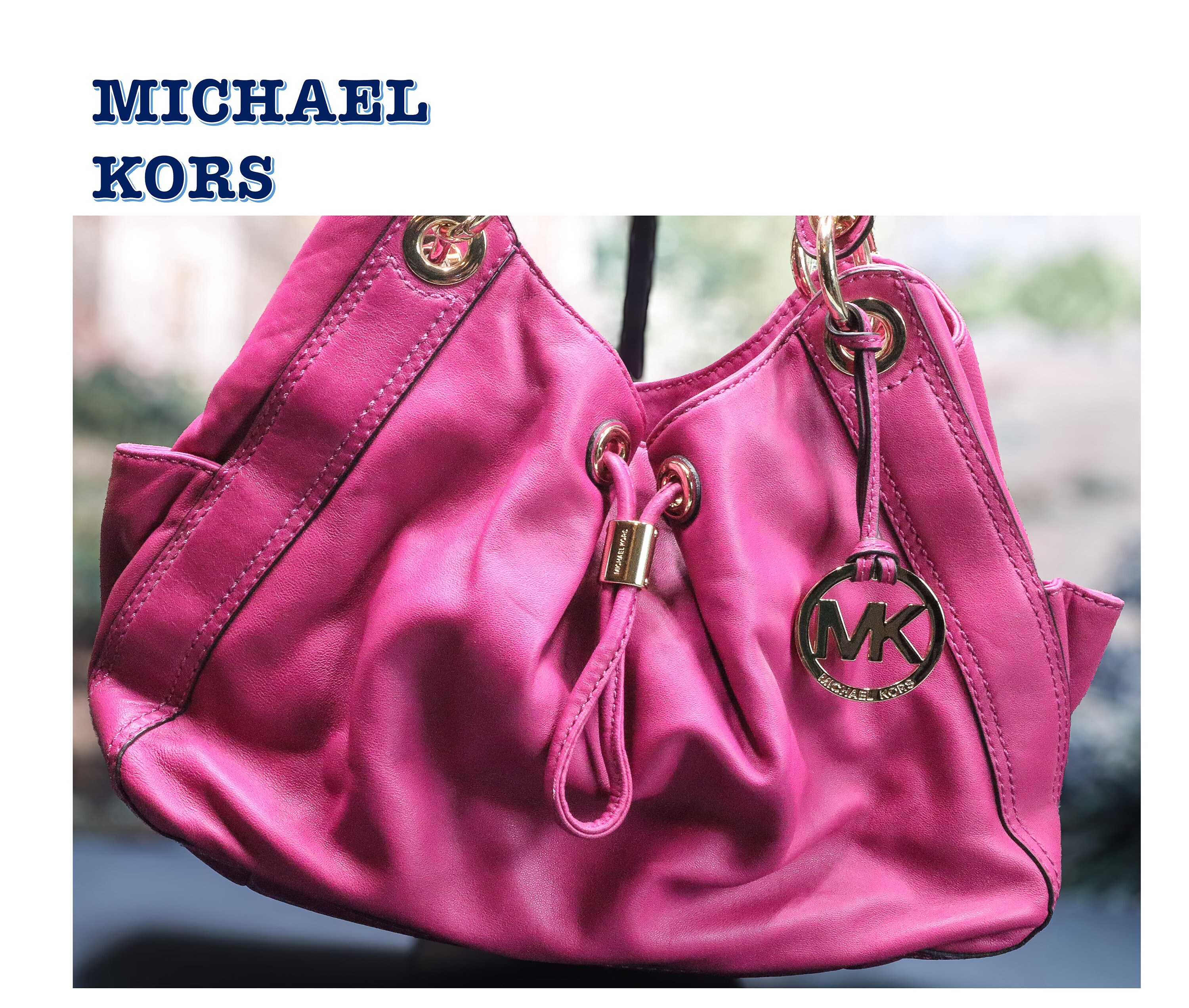 Michael Kors Tote Handbag - Etsy
