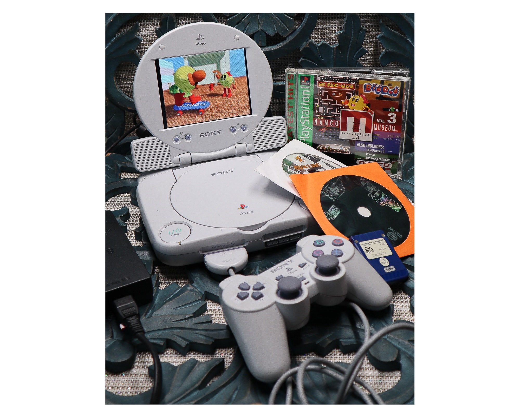 Restored Sony PlayStation Ps One PS1 Video Game Console