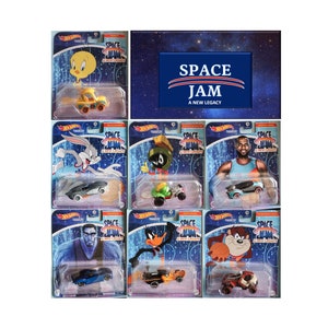 Hot wheels/Space Jams A New Legacy Collection/Collectible cars/Toy cars/Lot of 7 Cars