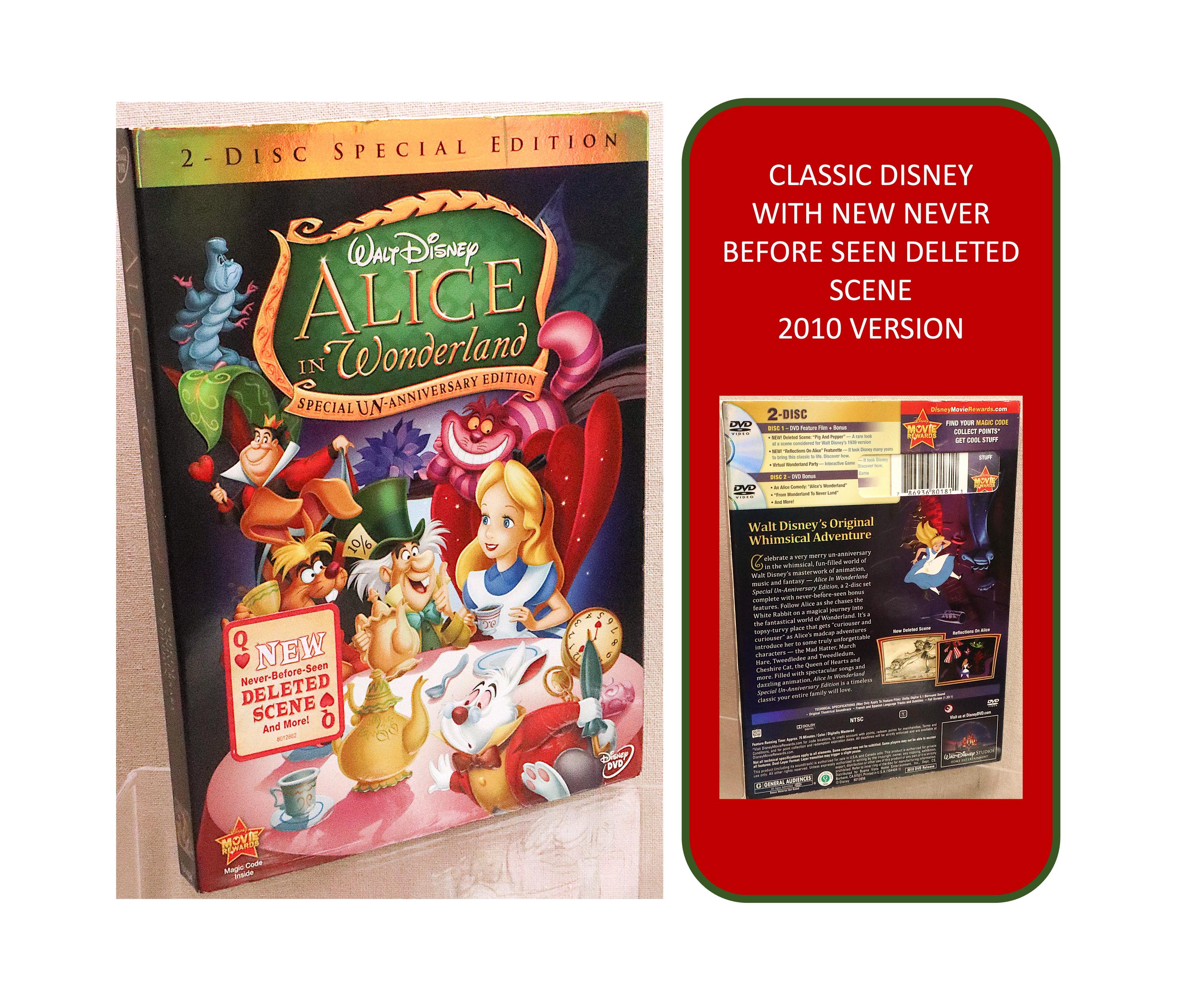 Alice in Wonderland - Fern Gully - Aladdin - Two Disc Special Edition ...
