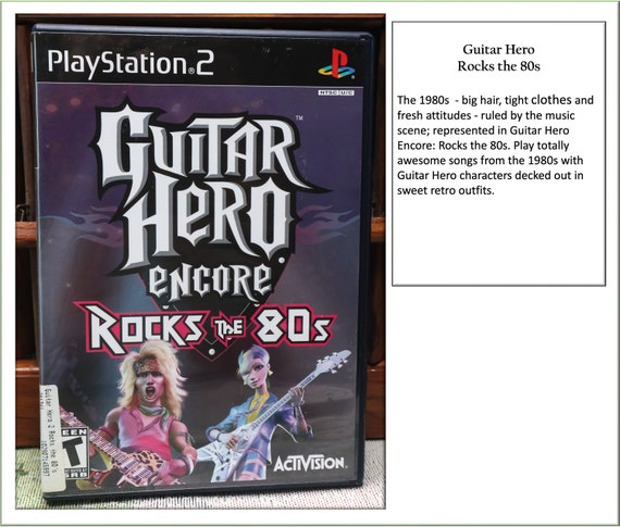  PS2 Guitar Hero World Tour Guitar Kit : Video Games