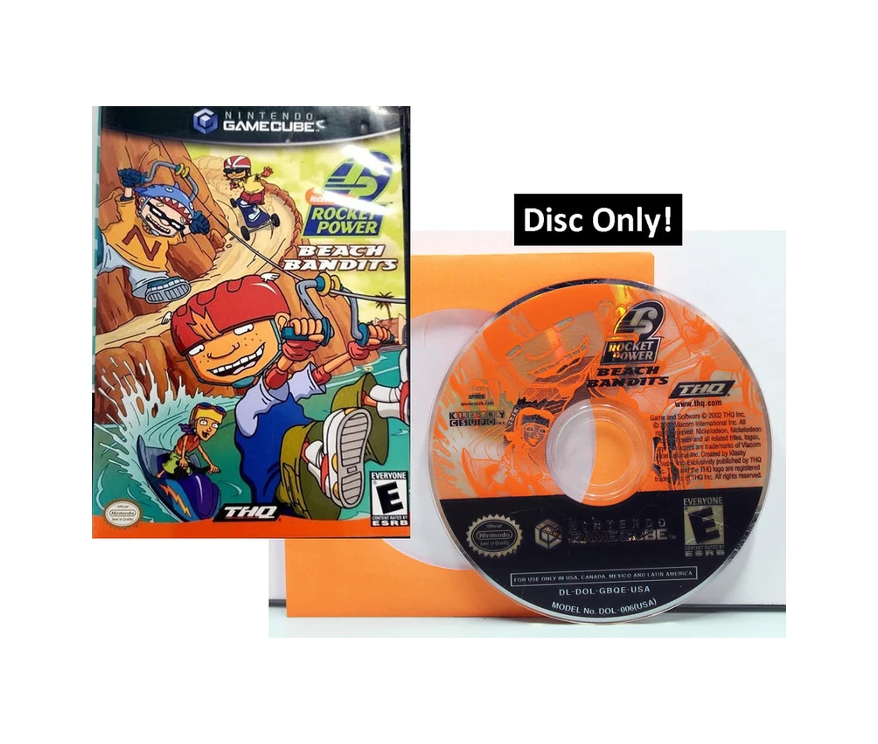 Authentic Nintendo GameCube Games: Sonic, Spiderman, Namco (Disc