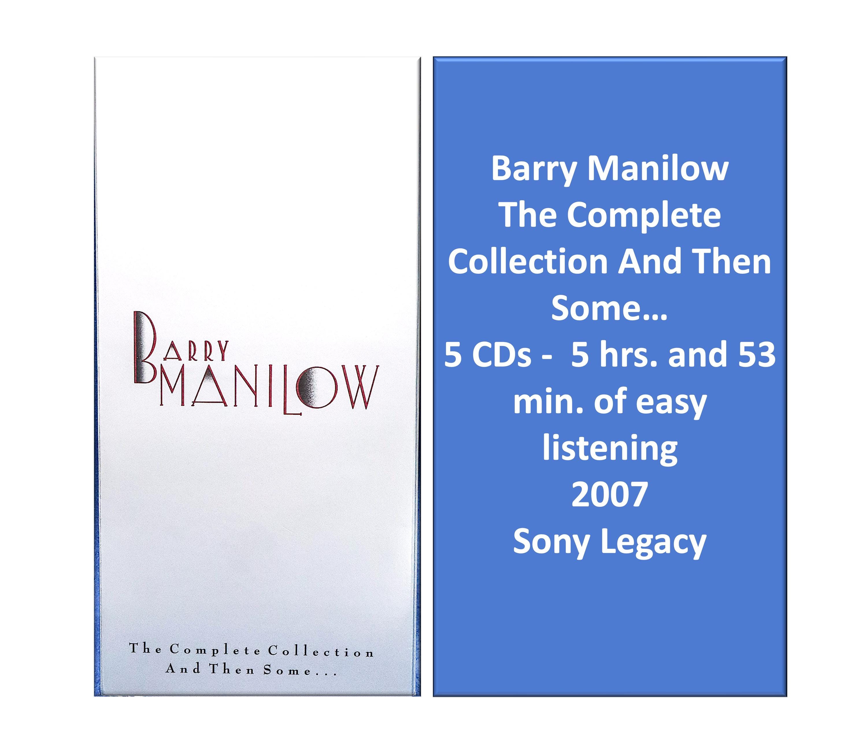 Barry Manilow - the Complete Collection and Then Some…1992 Audio