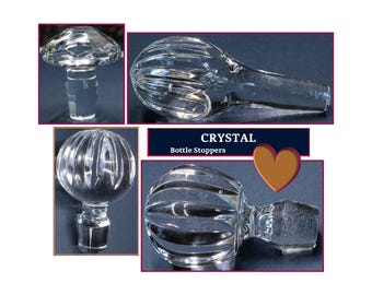 Crystal Glass Bottle Stoppers for Decanters
