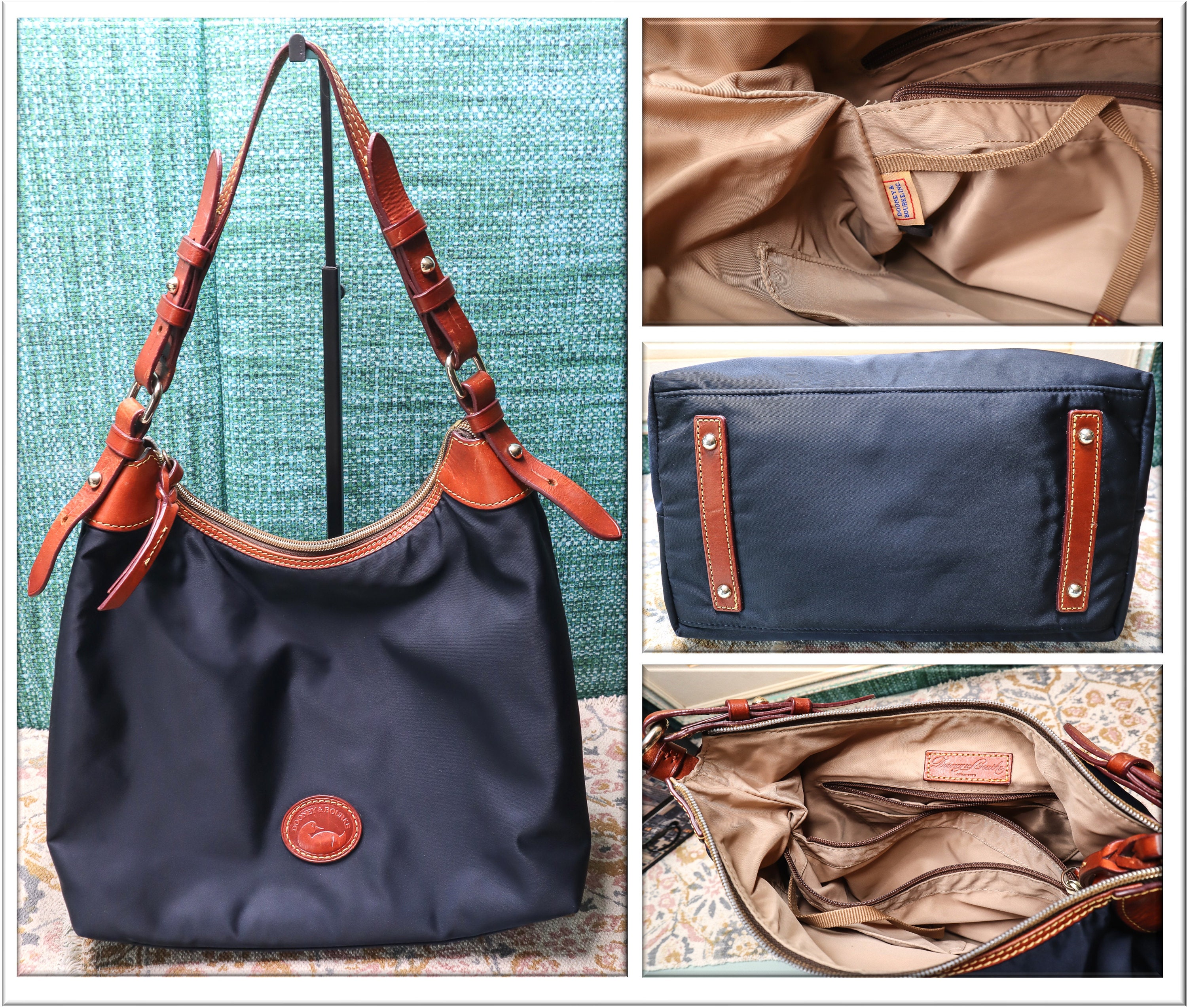 Dooney Burke Erica Nylon Lightweight Handbag Etsy