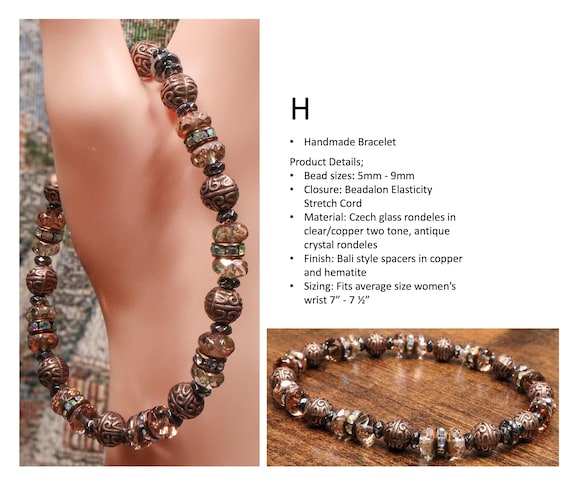 Handmade Beaded Single Bracelets - image 9