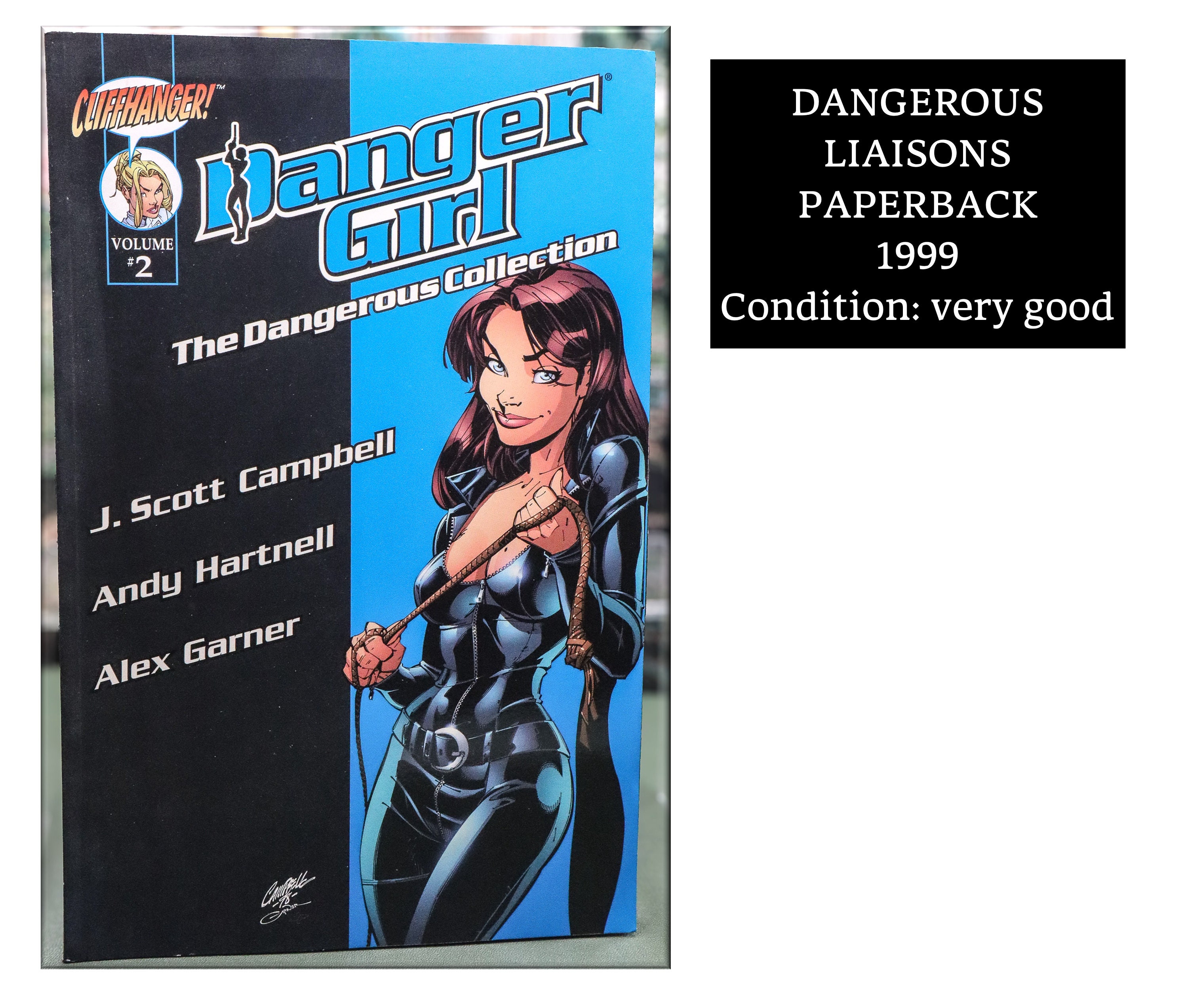 Cliffhanger デンジャーガール スケッチブック アメコミ Danger Girl #7 - Comic Book - J. Scott Campbell