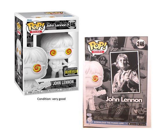 Funko Pop! John Lennon - Farrah Fawcett - Snoop Dogg - Mad Moxxi