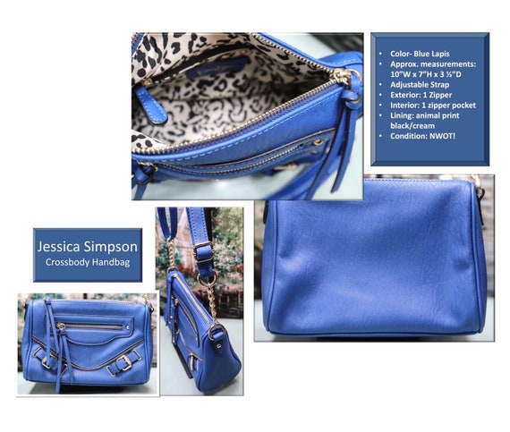 Jessica Simpson Faux Leather Crossbody Handbags Etsy