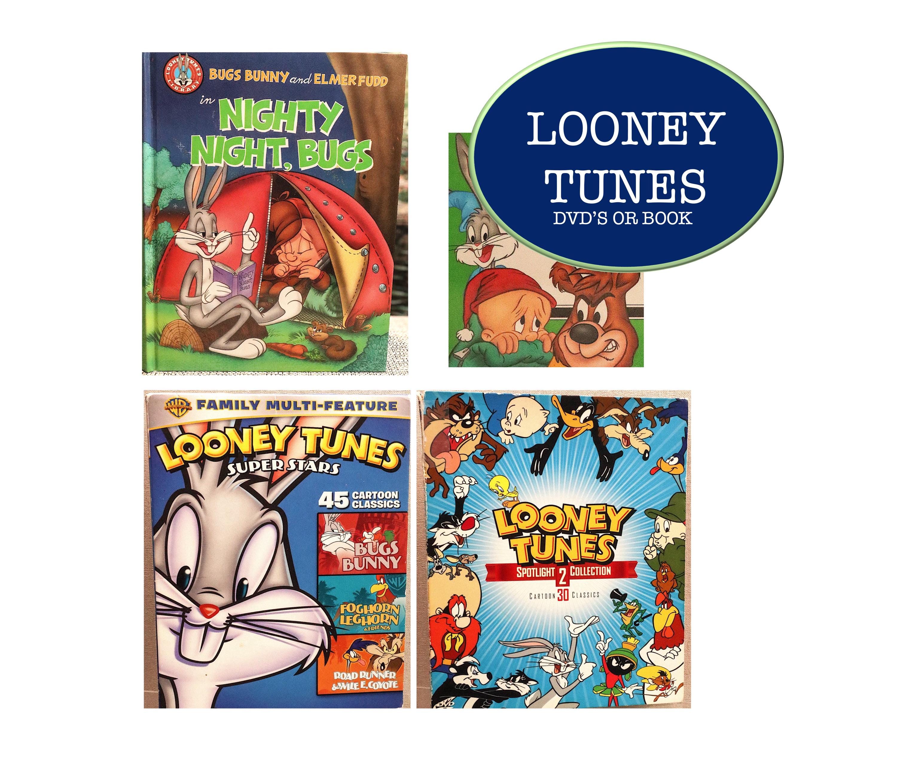 Looney Tunes - DVD or Hardcover Book - Etsy
