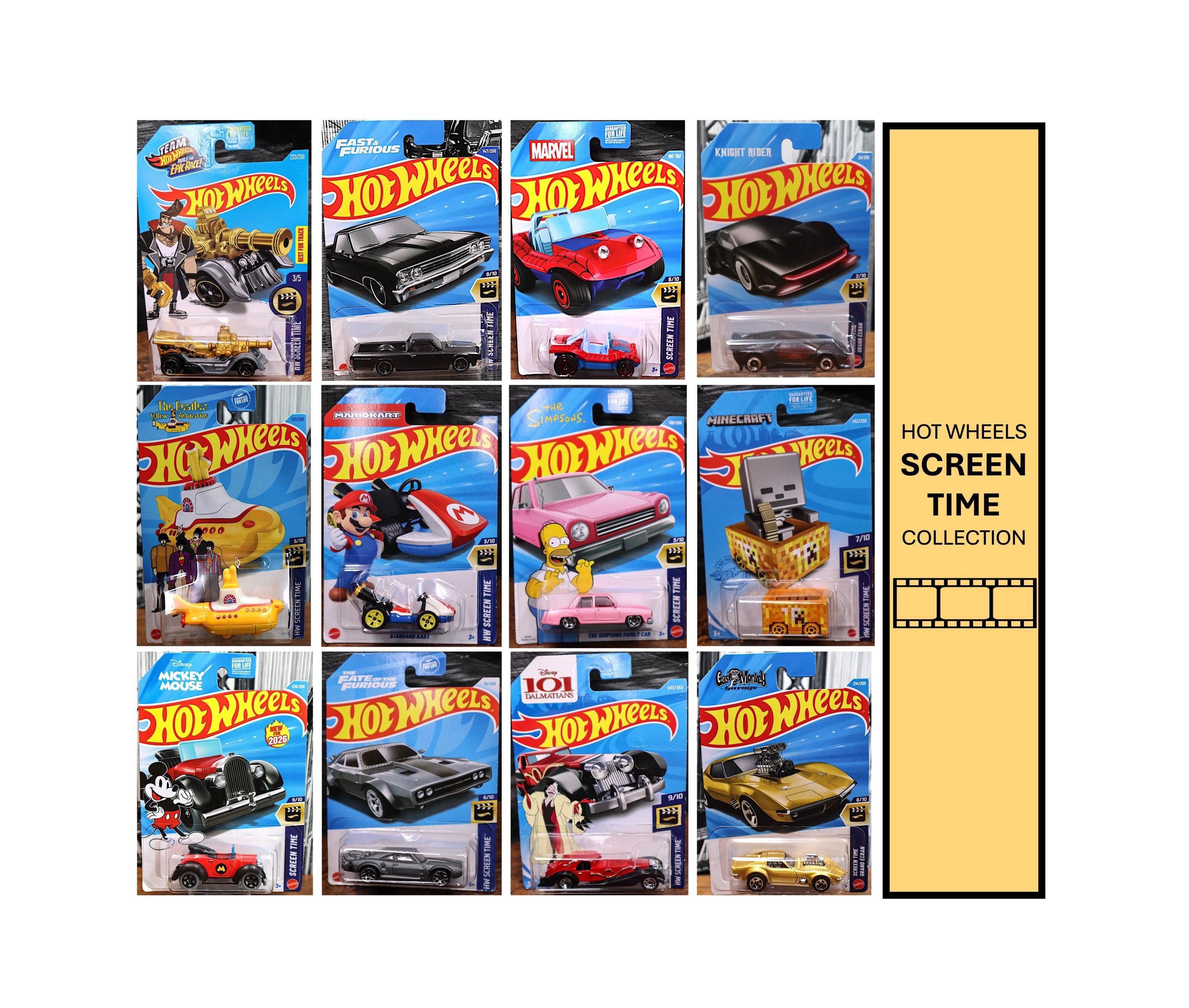 The Beatles Hot Wheels - Etsy