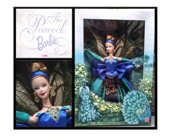 Peacock Barbie Collector Edition Etsy