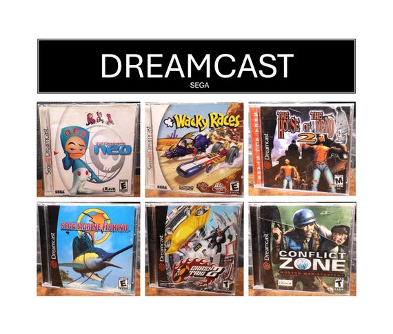 Dreamcast Sega Video Games - Etsy