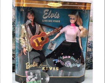 Barbie Loves Elvis Gift Set - 1996 - Etsy