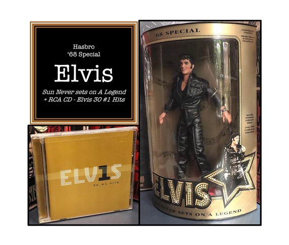 Elvis Presley Hasbro 68 Special Sun Never Sets on A Legend Doll