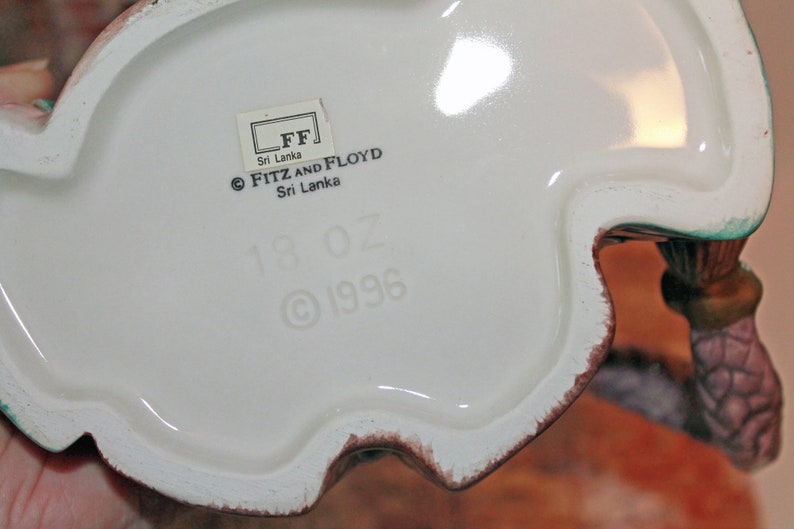 1996 Fitz /& Floyd Collectible Teapot KYOTO FESTIVAL The Geisha