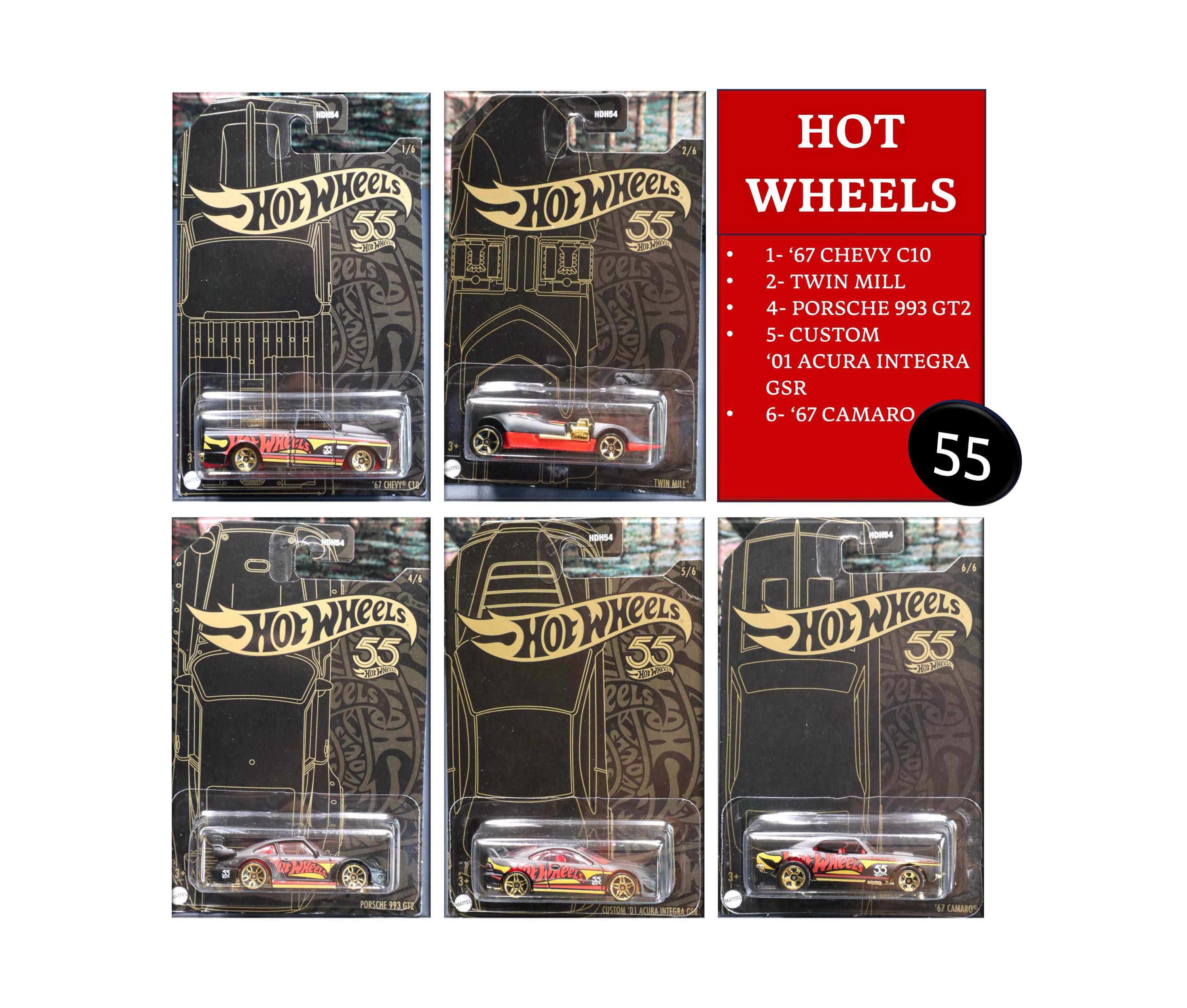 Hot Wheels ミニカー 55台セット Hot Wheels - 55 Collection - Etsy