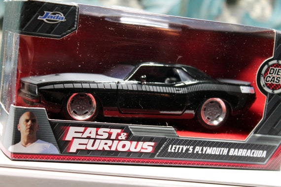 Fast & Furious by Jada Toys/diecast Vehicles/4 Options  Available/collectible Cars Scale 1:32 