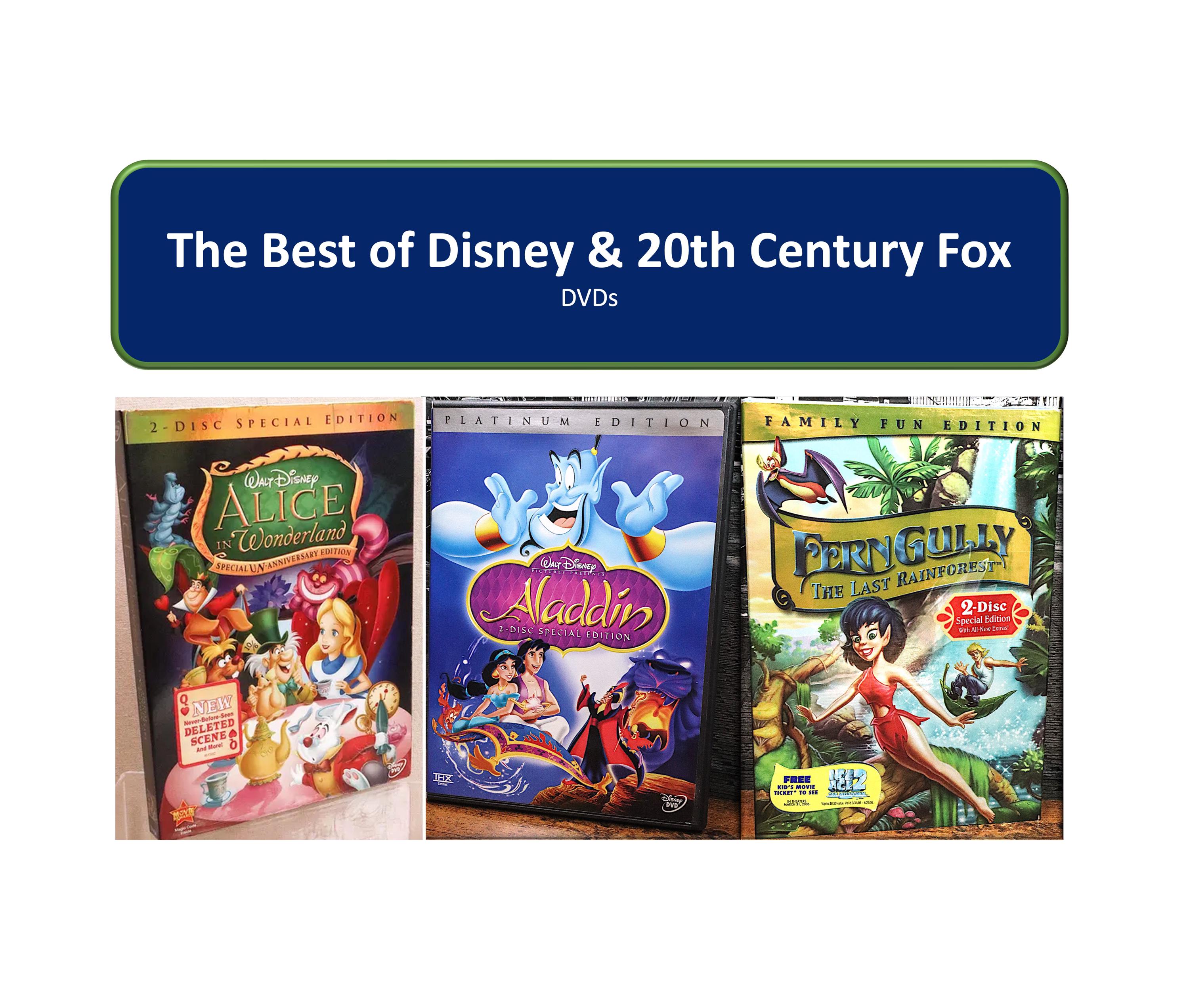 Alice in Wonderland - Fern Gully - Aladdin - Two Disc Special Edition ...