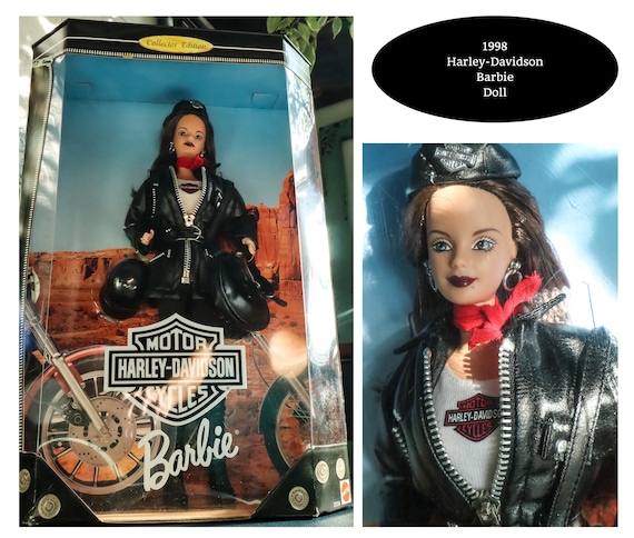 1998 Harley-davidson Barbie Doll - Etsy