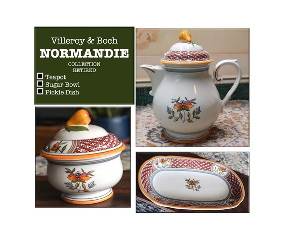 Villeroy & Boch Normandie Collection - Retired - Etsy