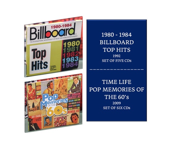 Billboard Top Hits 1980-1984 Set or Time Life Pop Memories of the