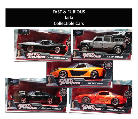 Fast & Furious by Jada Toys/Véhicules moulés sous pression/4 options  disponibles/Voitures de collection Échelle 1:32 -  France