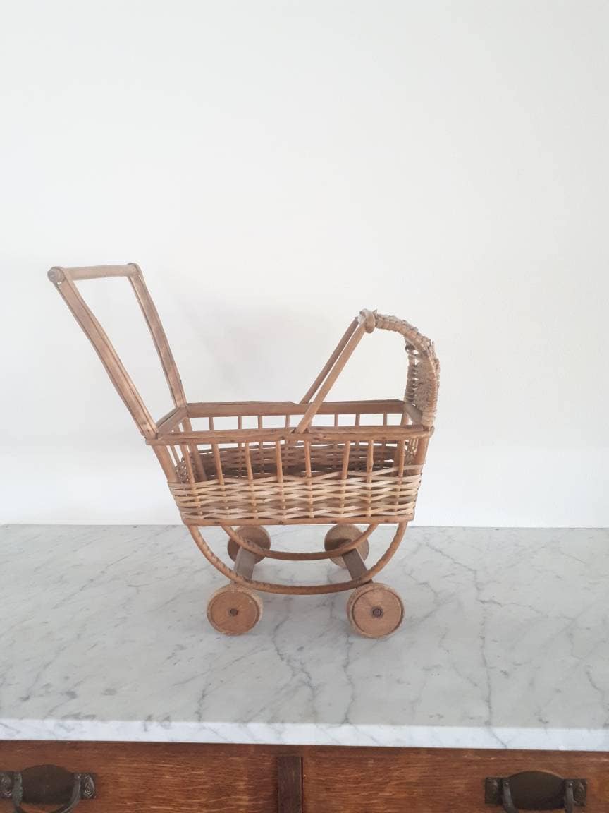 籐製ベビーカー - Etsy 日本