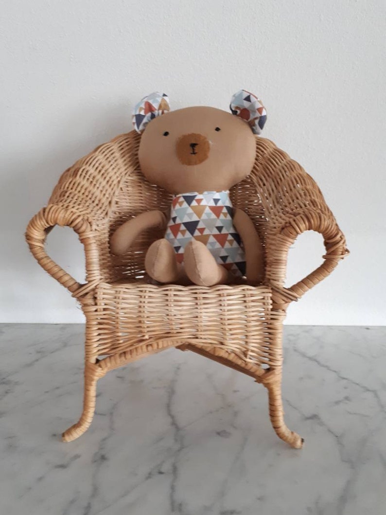 Rattan Chair For Dolls