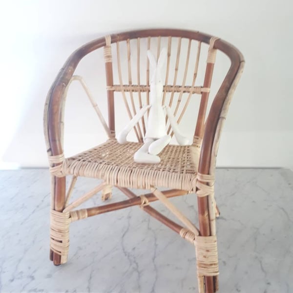 Rattan Chair Etsy
