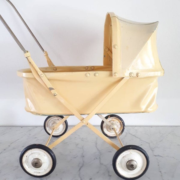 Wicker Doll Pram Etsy