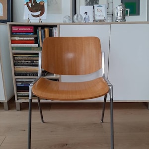 Castelli-Stuhl, entworfen von Giancarlo Piretti, hergestellt in Italien, DSC 106-Stuhl