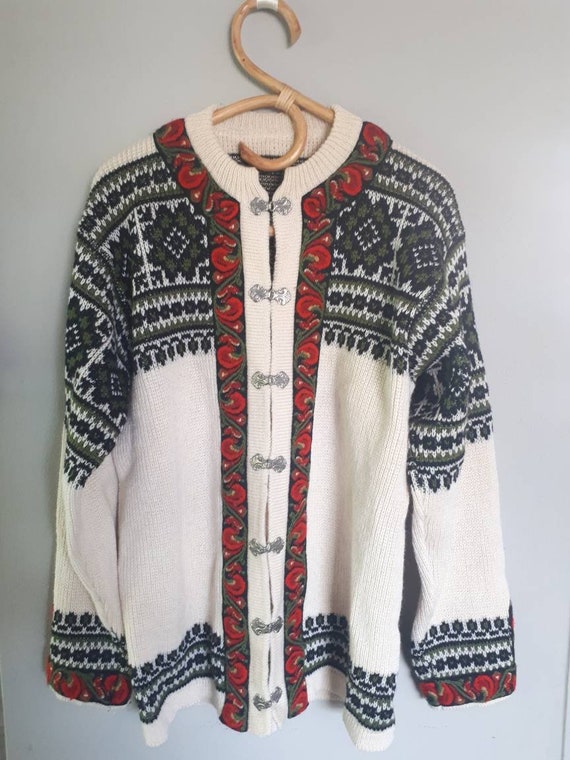 Vintage 100% Woolen Traditional Iceland Nordic Sca