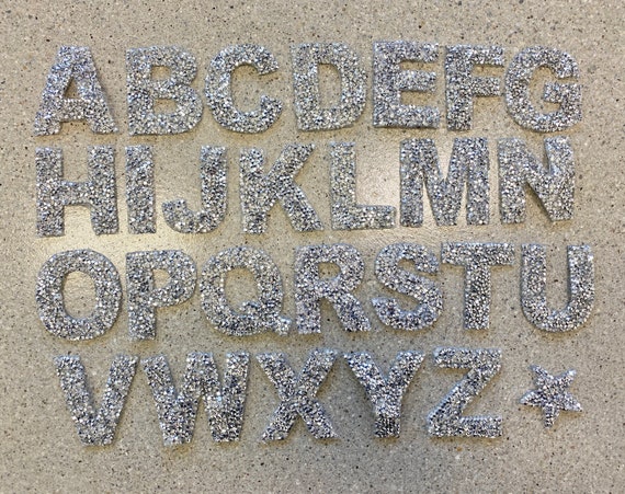 Momenta - How to Apply Glitter Iron-On Letters 