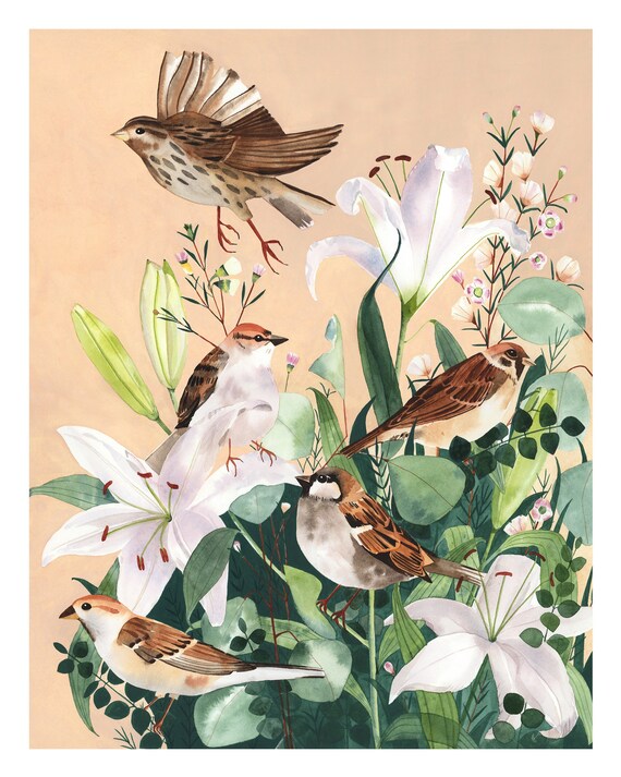 ゆり　水彩画 Simple white lily 20x30cm #lily #lilies #watercolor