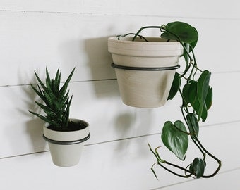 Metal Wall Plant Holder, Plant Hangers, Pot Holders