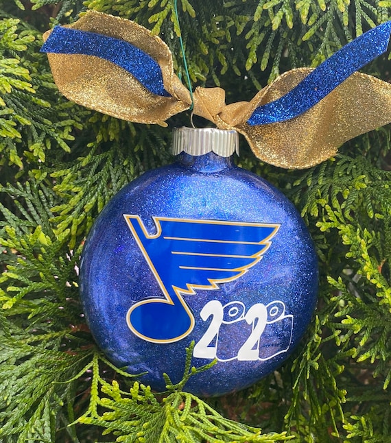 St Louis Blues 2020 Christmas Ornament Etsy